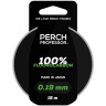 Fluorocarbon Perch Professor 100% 0,19mm, 5 lb/2,3 kg - 15m