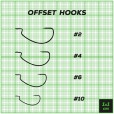 Haki Offsetowe Perch Professor Offset Hooks - 4 - 6szt