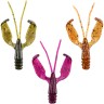 Zestaw Gum Perch Professor Fapping Craw 2"/5cm MIX - 6szt