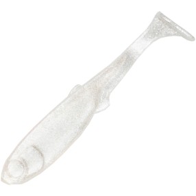Zestaw Gum Perch Professor Fluky Shad 2"/5cm 04 Magic Pearl - 7szt
