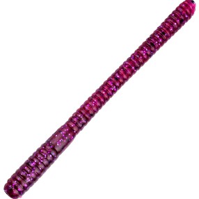 Zestaw Gum Perch Professor Flying Worm 3,5"/9cm 02 Purple Pepper - 5szt