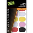 Pianki Fox Edges 10x15 mm Foam Barrels - Mixed Colour