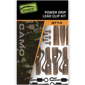 Bezpieczny Klips Fox Edges Naturals Power Grip Lead Clip kit