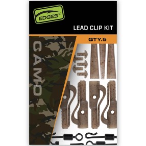 Bezpieczny Klips Fox Edges Camo Lead Clip Kit