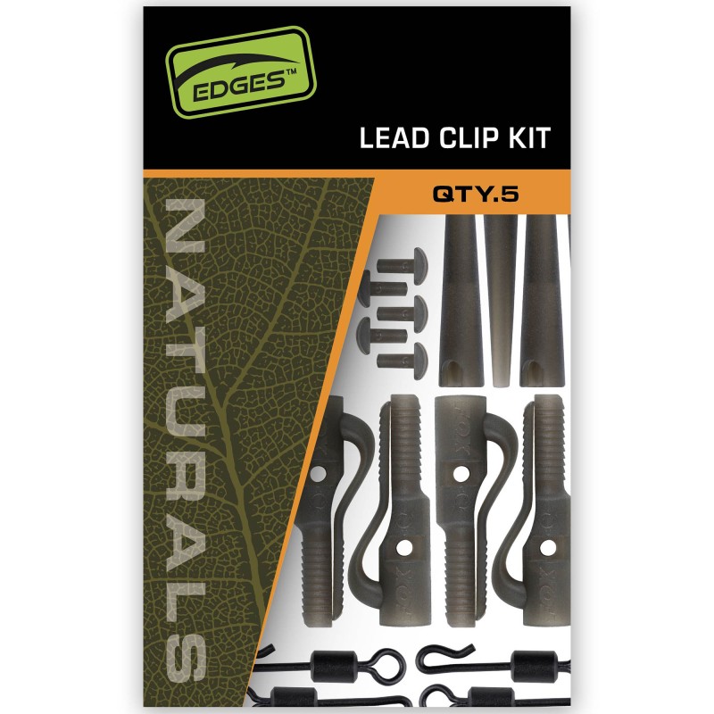 Bezpieczny Klips Fox Edges Naturals Lead Cip Kit