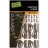 Bezpieczny Klips Fox Edges Camo Lead Clip + Pegs 