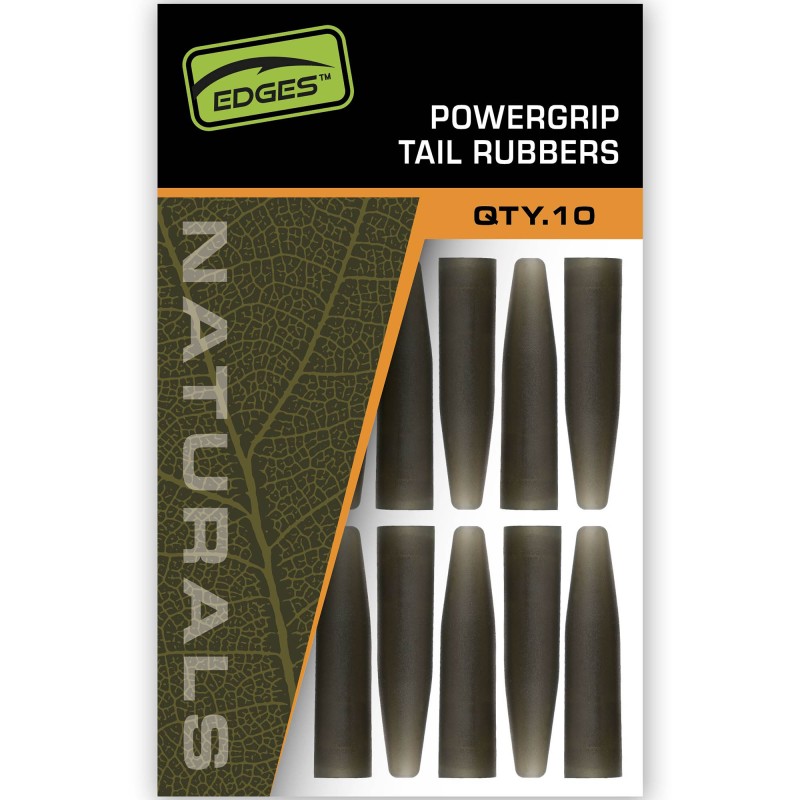 Nasadki Fox Edges Naturals Powergrip tail rubbers