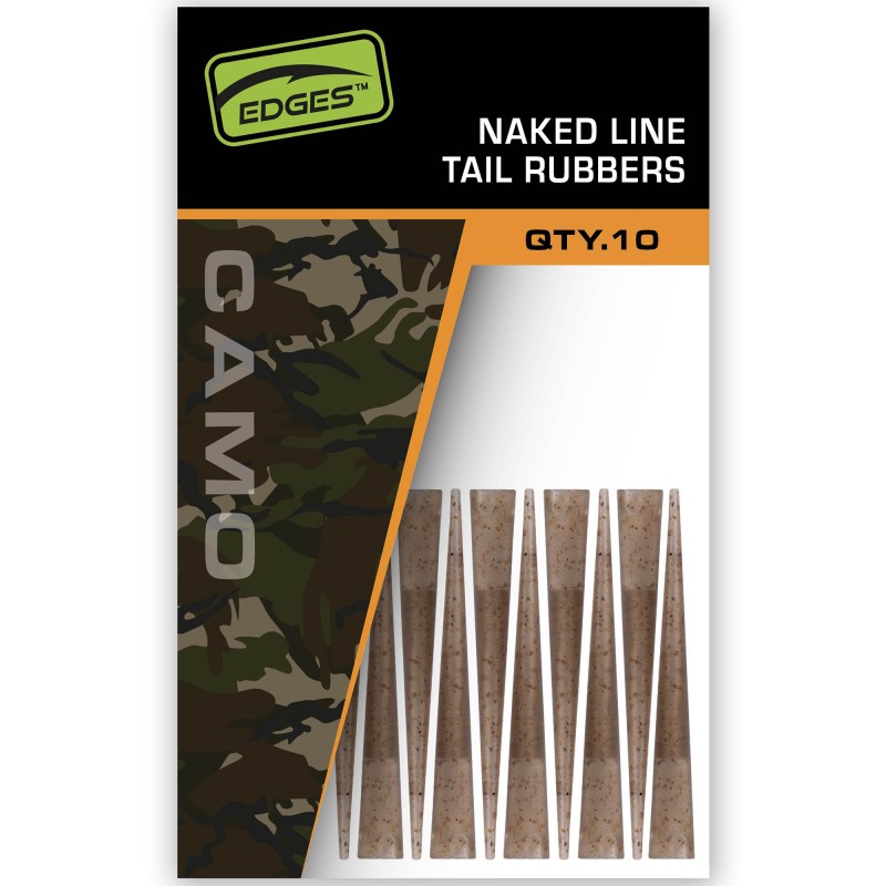 Nasadki Fox Edges Camo Naked Line tail rubbers