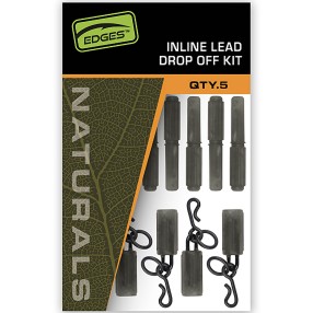 Zestaw Do Drop Off Fox Edges Naturals Inline Lead Drop Off Kits