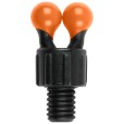 Klips Na Hanger Fox Black label Bobbin Clip x 3 - Orange