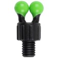 Klips Na Hanger Fox Black label Bobbin Clip x 3 - Green