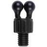 Klips Na Hanger Fox Black label Bobbin Clip x 3 - Black