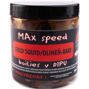 Kulki Haczykowe Max Carp Max Fresh W Dipie Gold squid 24mm 300ml