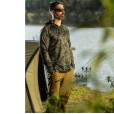 Bluzka Trakker Camo UV Hooded Shirt - Small