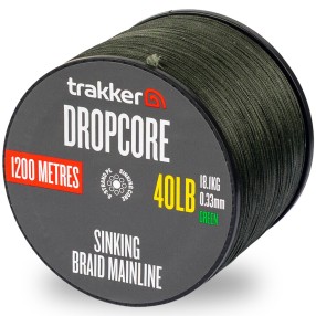 Plecionka Trakker Dropcore Braid 40lb 18.1kg 0.33mm 1200m Green