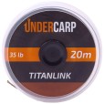 Plecionka Przyponowa Under Carp 20m 25lbs Titanlink – Brązowa