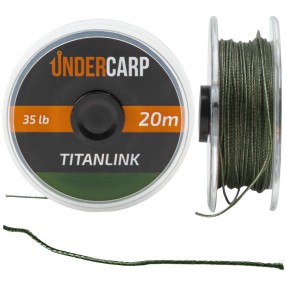 Plecionka Przyponowa Under Carp 20m 35lbs Titanlink – Zielony