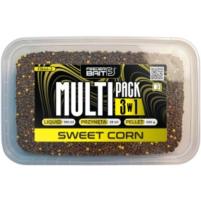 Zestaw Feeder Bait Multipack 3w1 Sweet Corn 