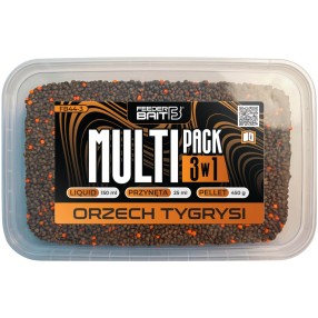 Zestaw Feeder Bait Multipack 3w1 Orzech Tygrysi 