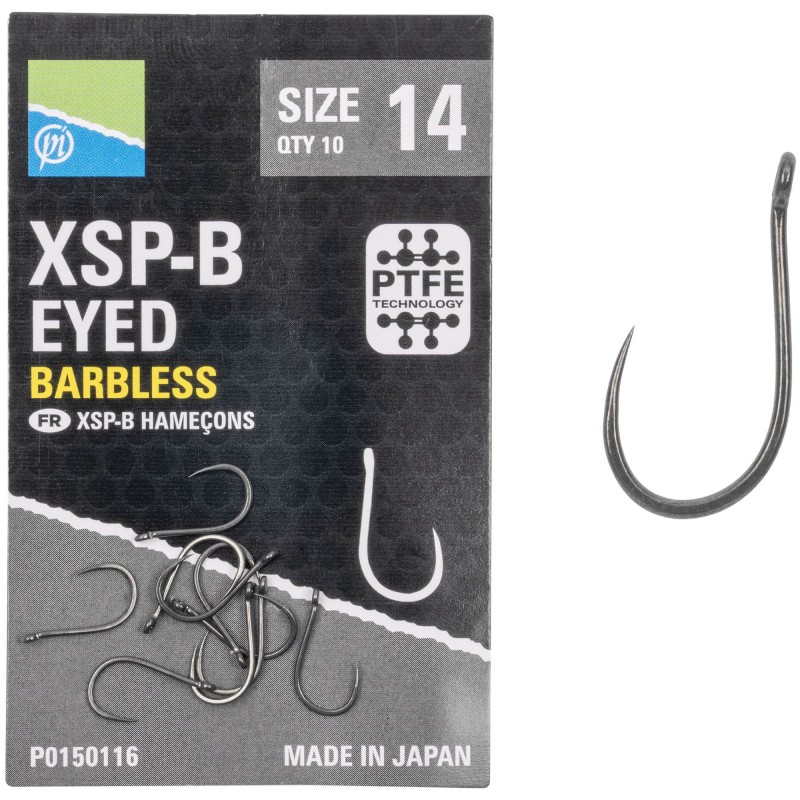 Haczyki Preston XSP-B Eyed -14