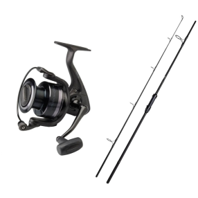 Zestaw Wędka DAM Iconic Carp 3,00m + Kołowrotek DAM Darkside 4 6000S