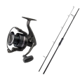 Zestaw Wędka DAM Iconic Carp 3,00m + Kołowrotek DAM Darkside 4 6000S