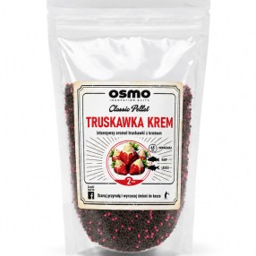 Pellet Osmo Classic Truskawka Krem 2mm 800g