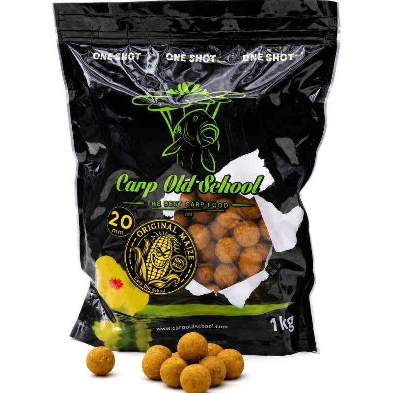 Kulki Zanętowe Carp Old School Orginal Maize 20mm 1kg