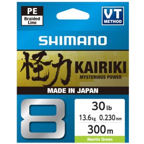Plecionka Shimano Kairiki 8 150m 0.23mm 22.5kg M Green