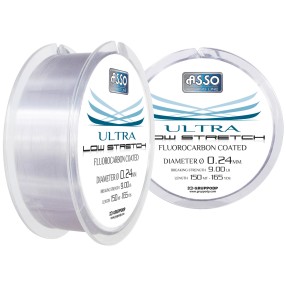 Żyłka Asso Low Stretch Grey-73 0,22mm 300m