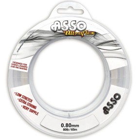 Żyłka Strzałowa Asso Ultraflex White-00 0,60mm 65m 40lb