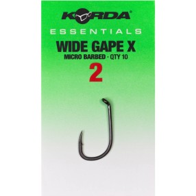 Haczyki Korda Essentials Wide Gape X Barbed - 2