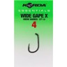 Haczyki Korda Essentials Wide Gape X Barbed - 4