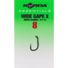 Haczyki Korda Essentials Wide Gape X Barbed - 8