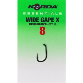 Haczyki Korda Essentials Wide Gape X Barbed - 8