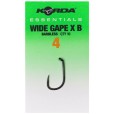 Haczyki Korda Essentials Wide Gape X Barbless - 4