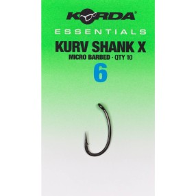 Haczyki Korda Essentials Kurv X Barbed - 6