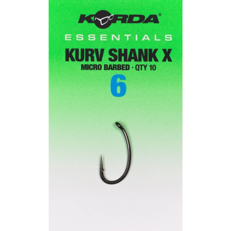 Haczyki Korda Essentials Kurv X Barbed - 6