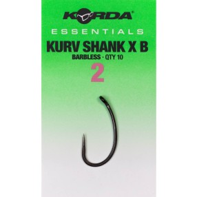 Haczyki Korda Essentials Kurv X Barbless - 2