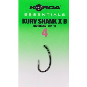 Haczyki Korda Essentials Kurv X Barbless - 4