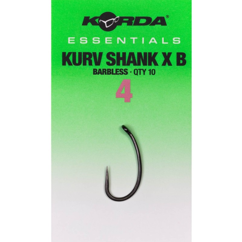 Haczyki Korda Essentials Kurv X Barbless - 4