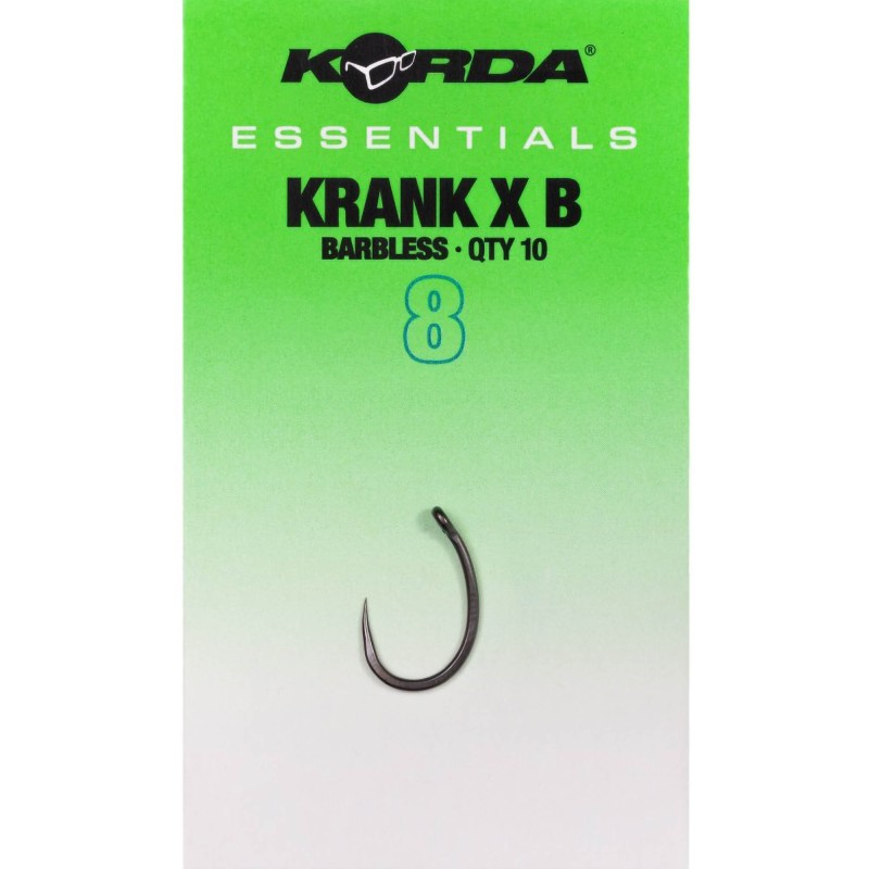 Haczyki Korda Essentials Krank X Barbless - 8