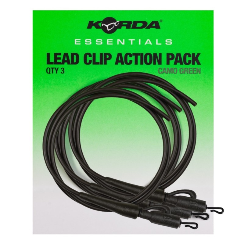 Zestaw Z Bezpiecznym Klipsem Korda Essentials Lead Clip Action Pack