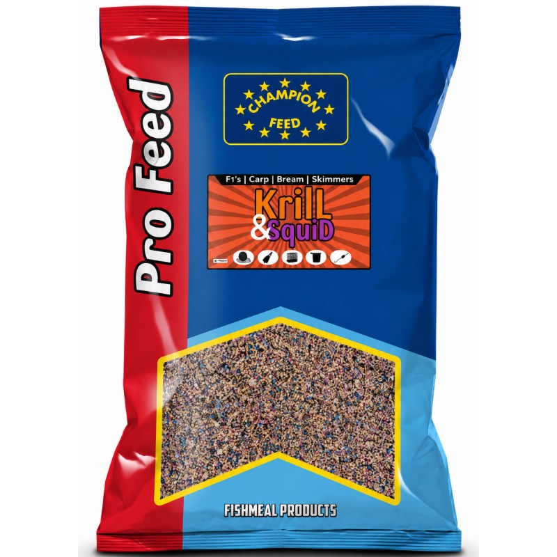 Zanęta Champion Feed Krill & Squid 2kg