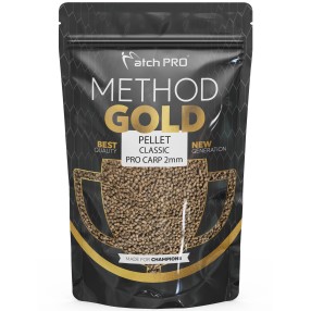 Pellet Match Pro Method Gold Classic Pro Carp 2mm 700g