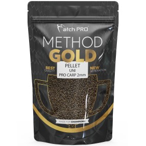 Pellet MatchPro Method Gold Uni Pro Carp 2mm 700g