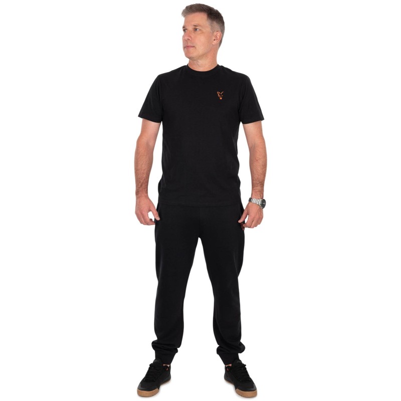 Spodnie Fox Classic Jogger Black / Orange - XXL