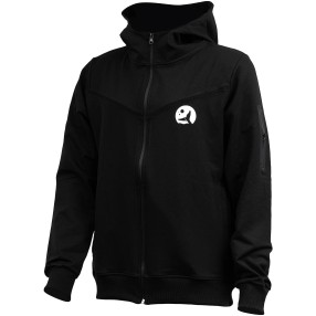 Bluza Z Kapturem Rozpinana Moonfin Refree Czarna - L
