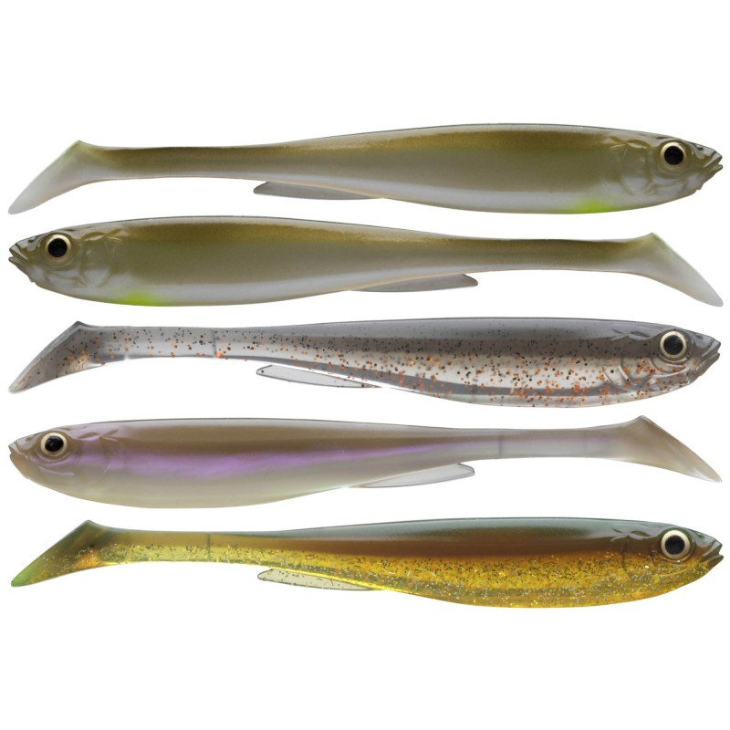 Guma Daiwa Prorex Slim Shady 7,5cm Nature Color Set / 5szt