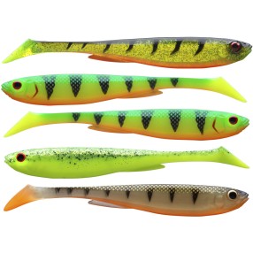 Guma Daiwa Prorex Slim Shady 7,5cm Flash Color Set / 5szt